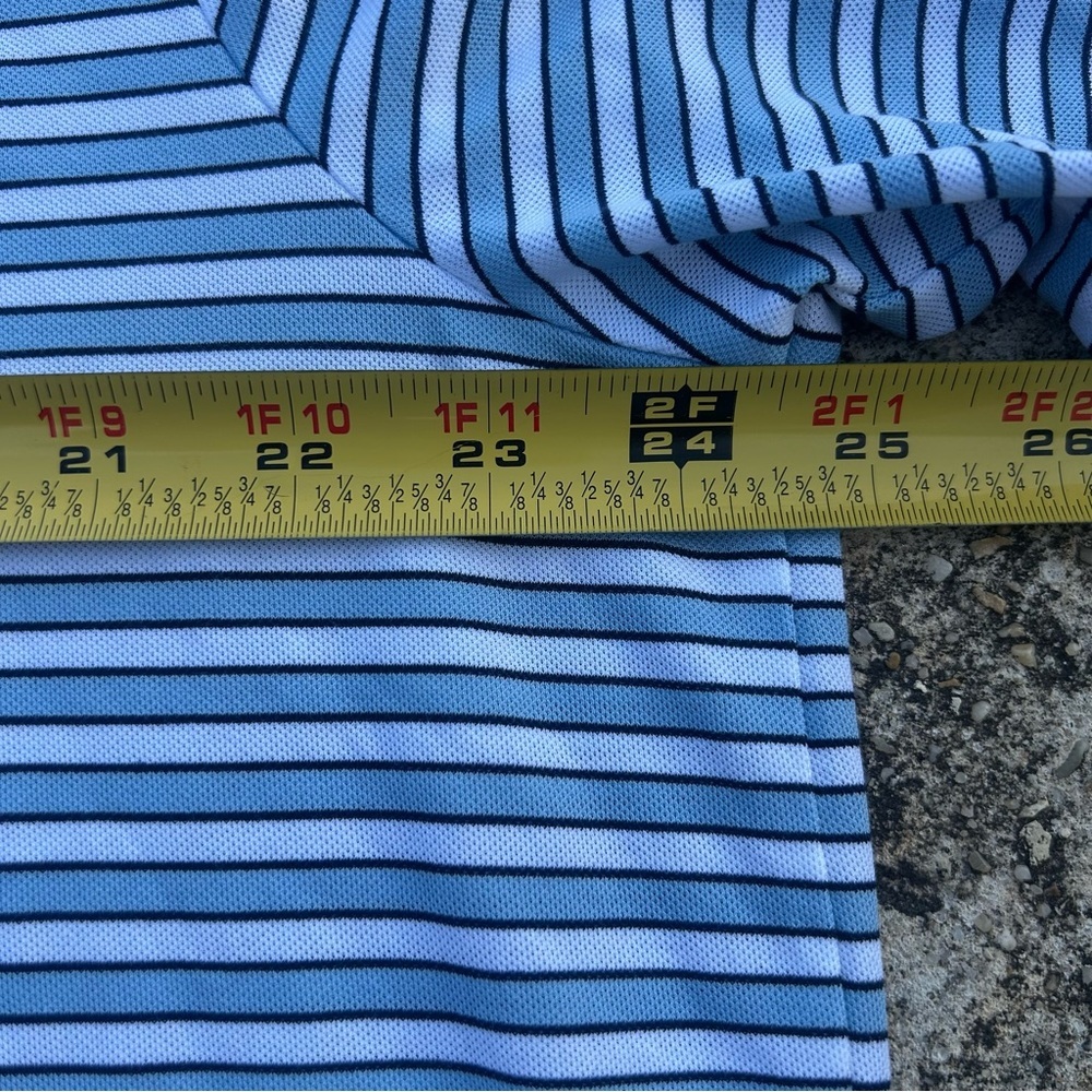 Polo by Ralph Lauren Blue Striped Polo Shirt - Picture 6 of 7